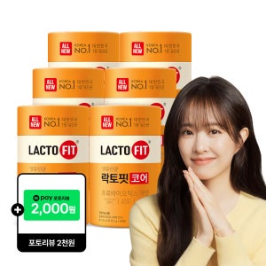 종근당건강 락토핏 코어 60포, 6개