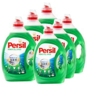 헨켈 퍼실 딥클린 파워젤 맥스 일반드럼 겸용 용기 2.5L 3개 +2L 3개