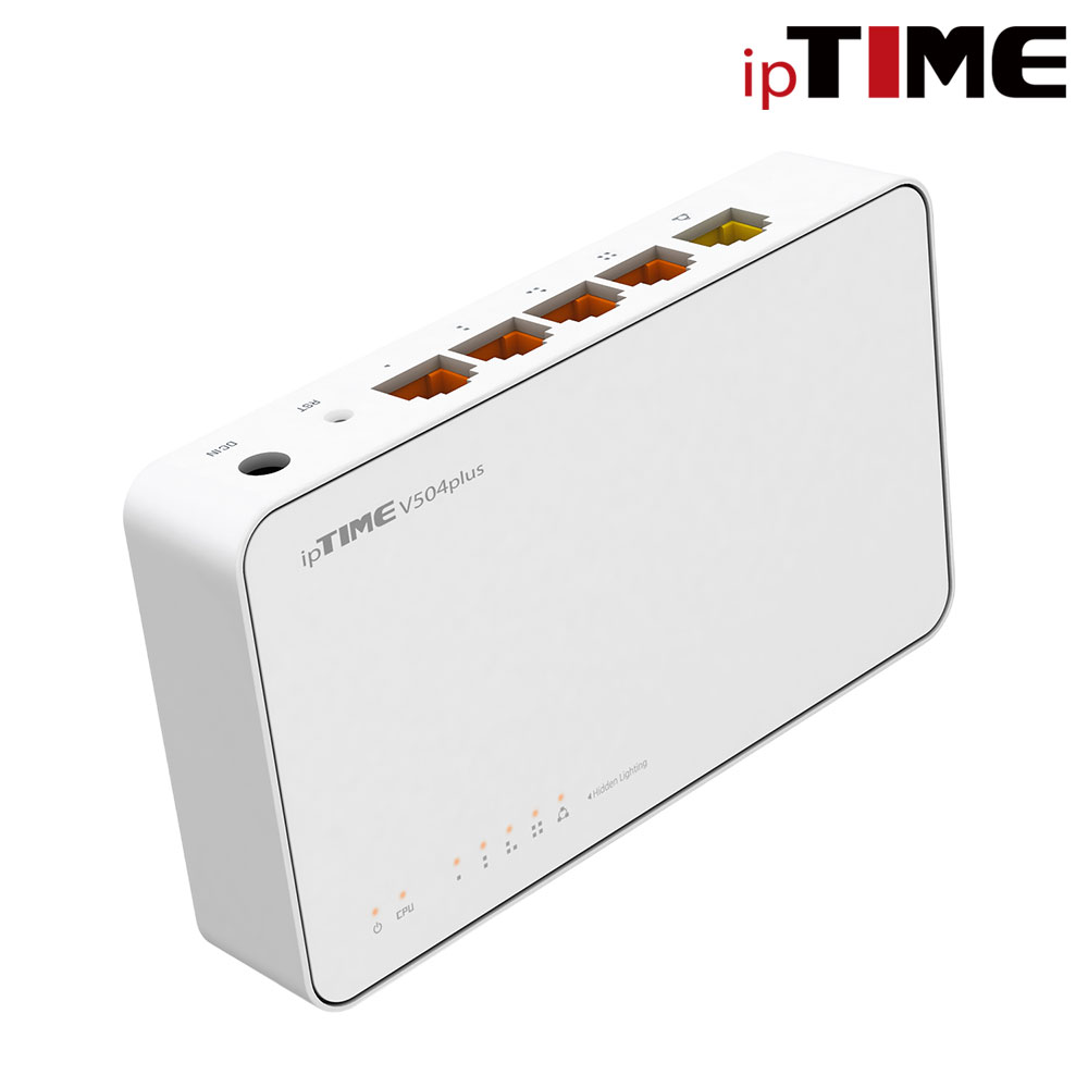 IPTIME V504 plus 유선공유기 VPN서버내장/Qos속도조절
