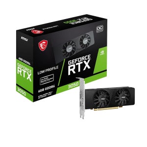 MSI GeForce RTX 3050 LP 6G OC 그래픽 카드 RTX3050LP6GOC