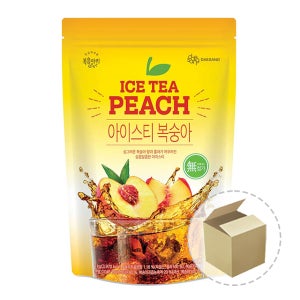 대상 다이브스 복음자리 복숭아 홍차 아이스티 분말 1kg, 6개