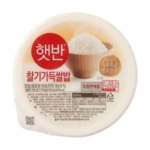 CJ 햇반 찰기가득쌀밥 200g, 30개