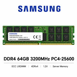 삼성전자 서버용 메모리 DDR4 64GB 3200 PC4 25600 ECC LRDIMM