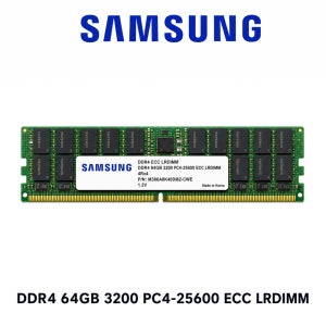 삼성전자 서버용 메모리 DDR4 64GB 3200 PC4 25600 ECC LRDIMM