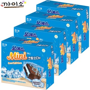 오예스미니 크림소다맛 (12봉입) 192g x4