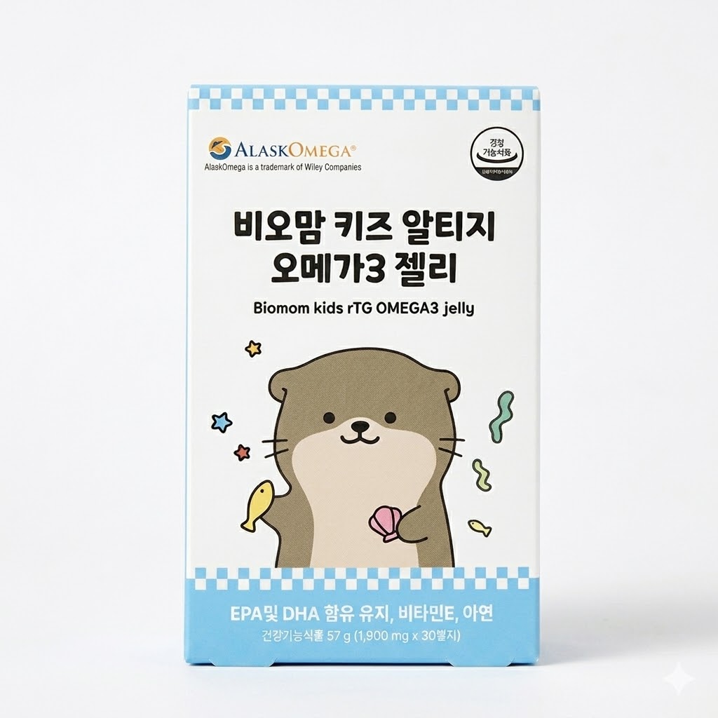 비오맘 키즈 알티지 오메가3 젤리