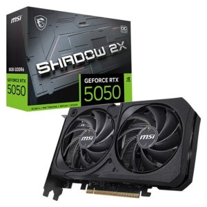 MSI 지포스 RTX 5050 쉐도우 2X OC D6 8GB