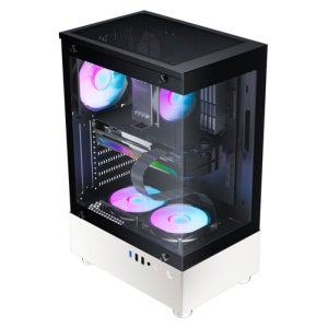 투민시스템 TA100 RGB 강화유리 (블랙화이트)