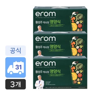 황성주박사의 영양식 황성주생식 식사대용 30포, 3개