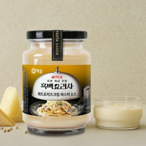 [나폴리맛피아 권성준] 백설 파스타소스 콰트로치즈크림, 430g, 6개