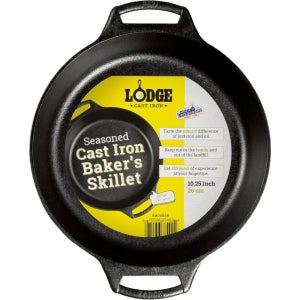 롯지 프라이팬 주물 양수 빵 제빵 Lodge Bakers Skillet