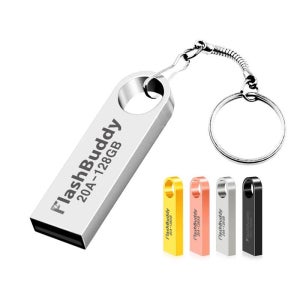 플래시버디 USB 2.0 유에스비 메모리 20A 32GB 학교 기업 로고 레이져 각인 인쇄