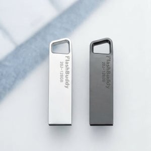 플래시버디 USB 2.0 유에스비 메모리 20J 32GB 학교 기업 로고 레이져 각인 인쇄