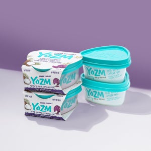 요즘 저당 그릭요거트 우베 100g 2개+플레인 100g 2개