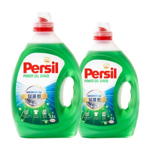 퍼실 파워젤 맥스 용기 2.5L 1개 + 용기 2L 1개