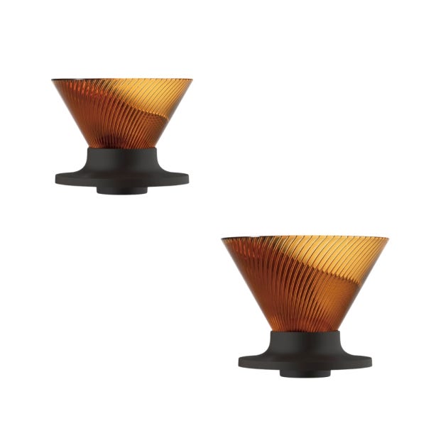 하리오 V60 드리퍼 NEO COLOR 엠버 01