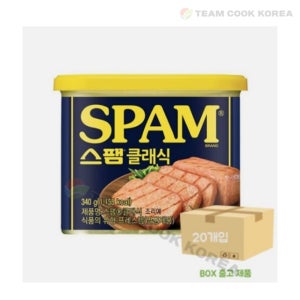 CJ 스팸클래식340g x 20입 (BOX)