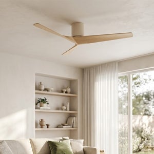 에어로웨이 X5 벤츄라 IOT White Oak 화이트오크 실링팬 1320mm 실프 익스클루시브 천장형 저소음