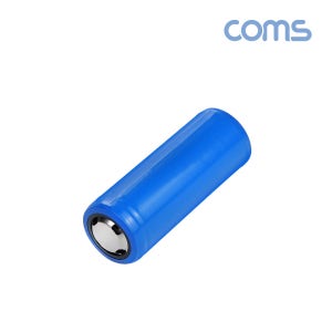 Coms 26650 리튬이온 충전 배터리 5000mAh 3.7V 보호회로 내장형 UB844