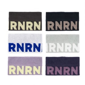 rnrn 스포츠 러닝 헤어밴드 니트 운동 머리띠 헤드밴드 아이스레터링