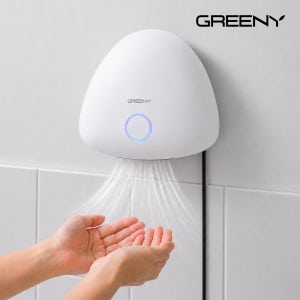 GREENY 시드 에어 헤파필터 핸드드라이기 화장실 카페 손건조 핸드드라이어
