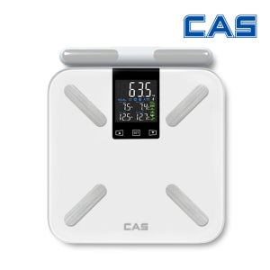 CAS 카스 EBFA-S4 스마트 체중계 체지방 측정 8전극 인바디 가정용 다이어트 핸드바
