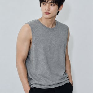 발산마켓 남성 나시 3종세트 흰 회 검 국민나시 머슬핏