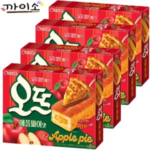 오뜨 애플파이맛 (5봉입)175g x4
