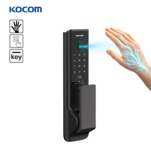 코콤 정맥인식 무타공 푸시풀 디지털 도어록 번호키 도어락 교체 설치 KDL-KF8900V
