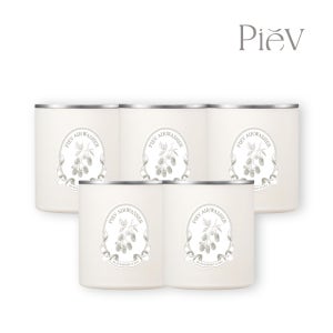 피에브 에어워셔 고체 탈취제 화장실 실내 냄새 제거 방향제 블랙베리앤베이, 250g, 5개