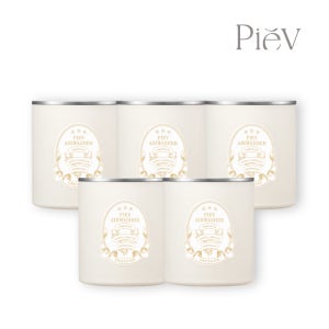 피에브 에어워셔 고체 탈취제 화장실 실내 냄새 제거 방향제 무향, 250g, 5개