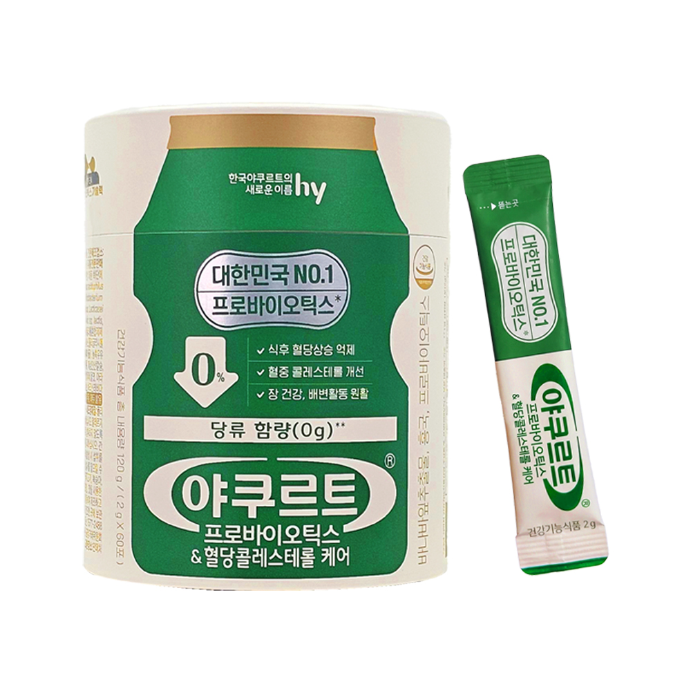 야쿠르트 프로바이오틱스 & 혈당콜레스테롤 케어