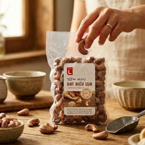 베트남 초이스엘 캐슈넛 500g 롯데마트 껍질째먹는 캐슈넛
