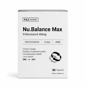 뉴질랜드 뉴와이즈 뉴밸런스맥스 폴리코사놀 MSM 코엔자임Q10 520mg 90캡슐
