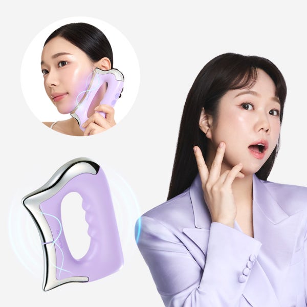 발란스핏 EMS 조각튠 괄사 / 속근육 리프팅 윤곽관리 고주파 마사지기