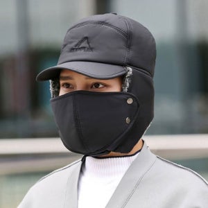 작업 겨울 귀마개 방한 털 군밤모자 방한모 남성 농사