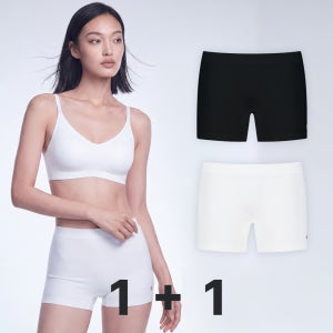 [1+1] 슬림9 쿨인견 네모팬티 핏 여름 속옷 쿨링 사각팬티 여성 드로즈