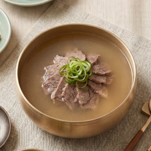 [오늘의수라]투플러스 한우 아롱사태 맑은곰탕 600g 300g