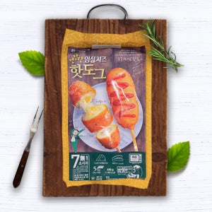 국내산 건강한 임실치즈 핫도그(5개입 개별포장) 어린이 아이 학생 간식