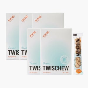 무밍 트위스츄 오래먹는 개껌 150g 5개