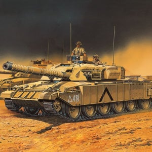 13309 1/48 챌린져유선 R/C TANK MCP