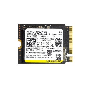 WD Western Digital SN740 512GB 1TB 2TB 2230 PCIe NVME 1TB SN740 2230 기본 구성