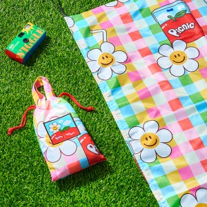 [피크닉X위글위글] 피크닉 기획세트 휴대용 돗자리 가족 나들이 다인용 한강 소풍
