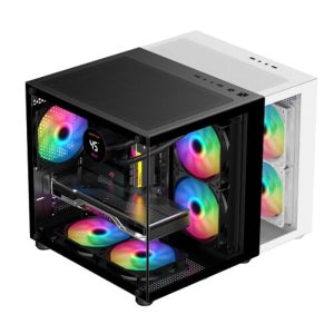 투민시스템 TM100 RGB 강화유리 (블랙)