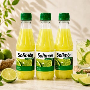 솔리몬 스퀴즈드 라임즙 라임원액 에이드 하이볼 500ml, 3개