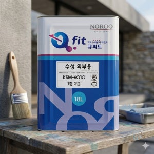 노루표 KSM 6010 1종2급 외부용 수성페인트 17.5L 무광 화이트1