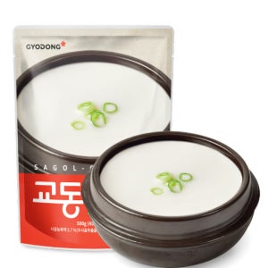 사골곰탕 밀키트 간편국 즉석 국물 요리 실온보관 교동 500g 1개