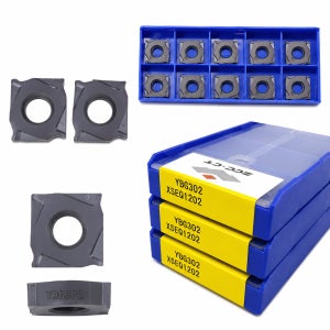 PT02 인서트형 사이트 슬롯 커터 인서트팁 ZCC XSEQ12T4 A49
