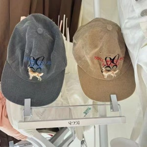 도그 워크 빈티지 볼캡 스냅백 남자 여자 공용 대두 모자 캠프캡