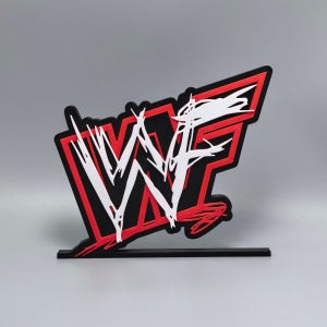 WWE WWF 프로레슬링 3D프린팅 로고